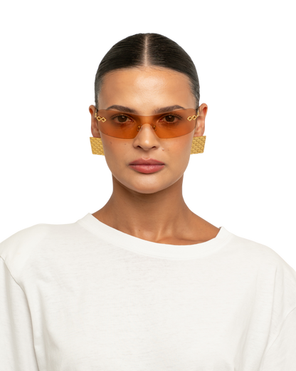 Rox - Orange Sunglasses