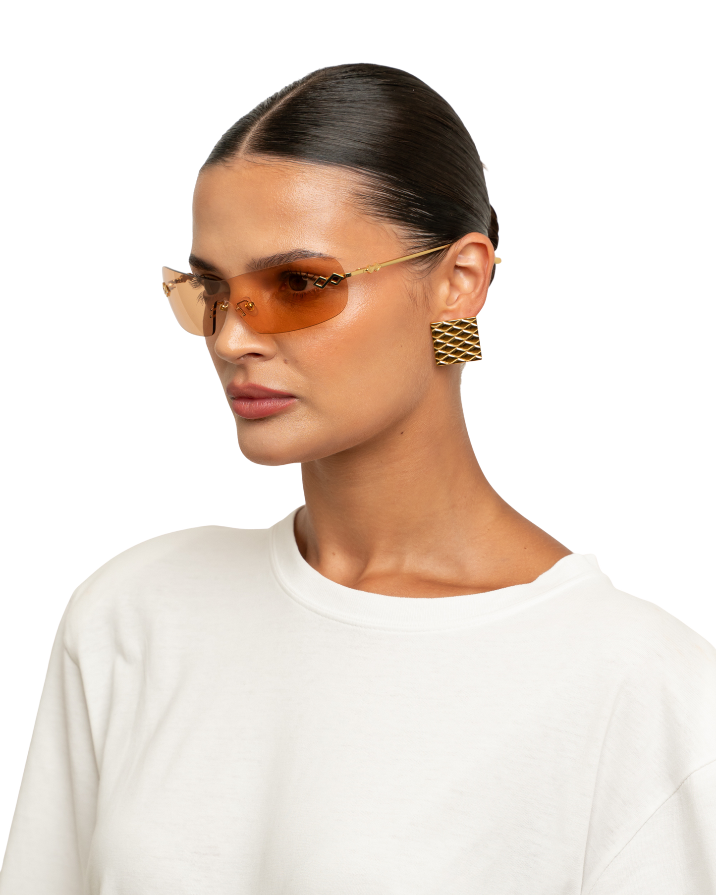Rox - Orange Sunglasses