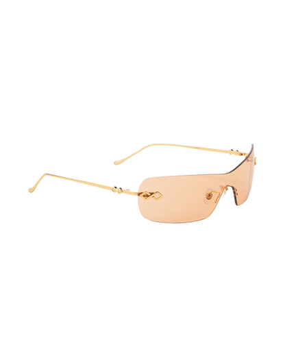 Rox - Orange Sunglasses