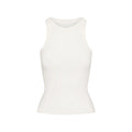 Skims Cotton Jersey Crew Neck Tank Marble