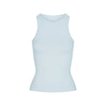 Skims Cotton Jersey Crew Neck Tank Opal