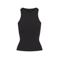 Skims Cotton Jersey Crew Neck Tank Soot