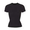 Skims Cotton Jersey T-shirt Soot