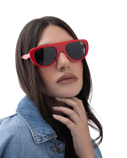 Sal - Crimson Sunglasses