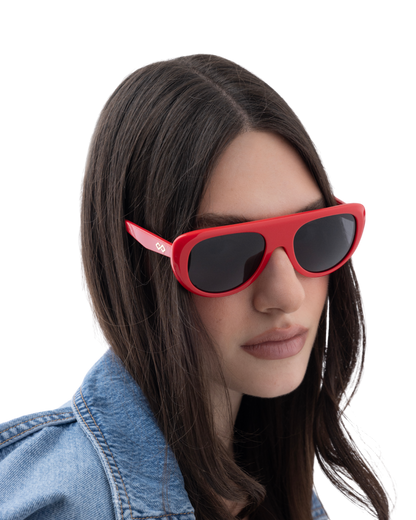 Sal - Crimson Sunglasses