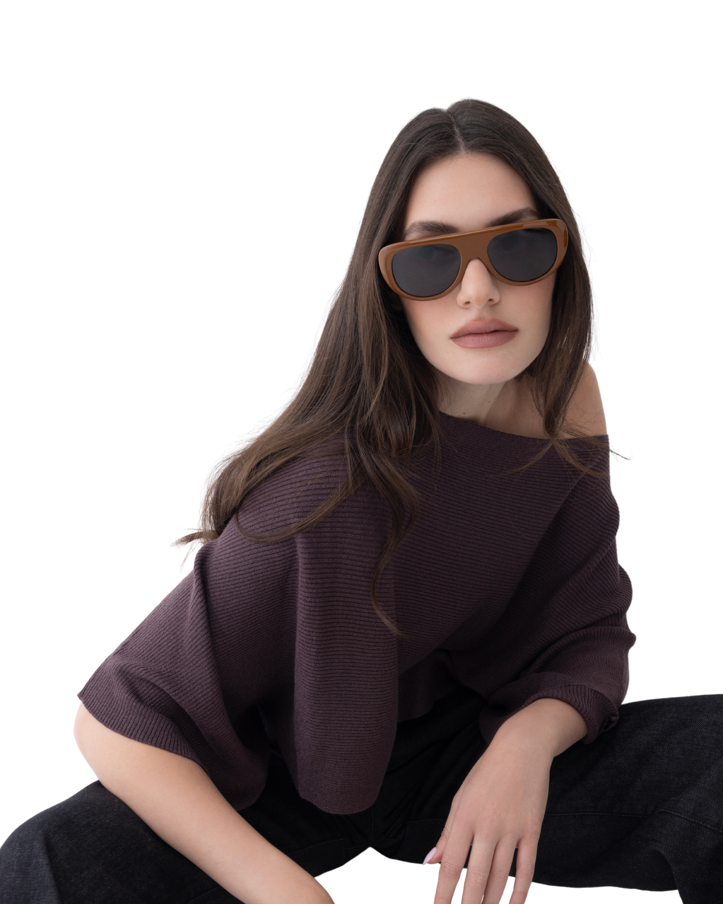 Sal - Mocha Sunglasses