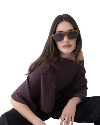 Sal - Mocha Sunglasses