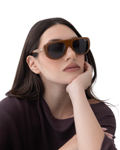Sal - Mocha Sunglasses