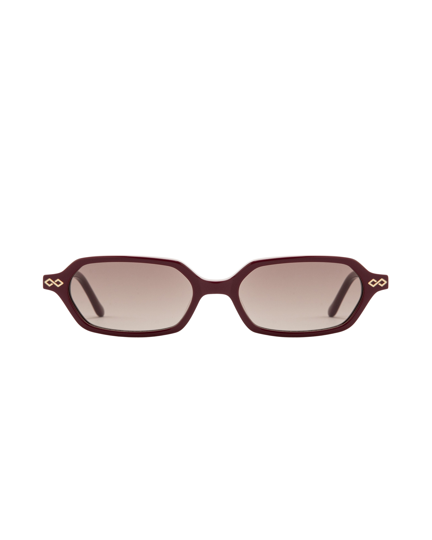 Sara - Burgundy Sunglasses