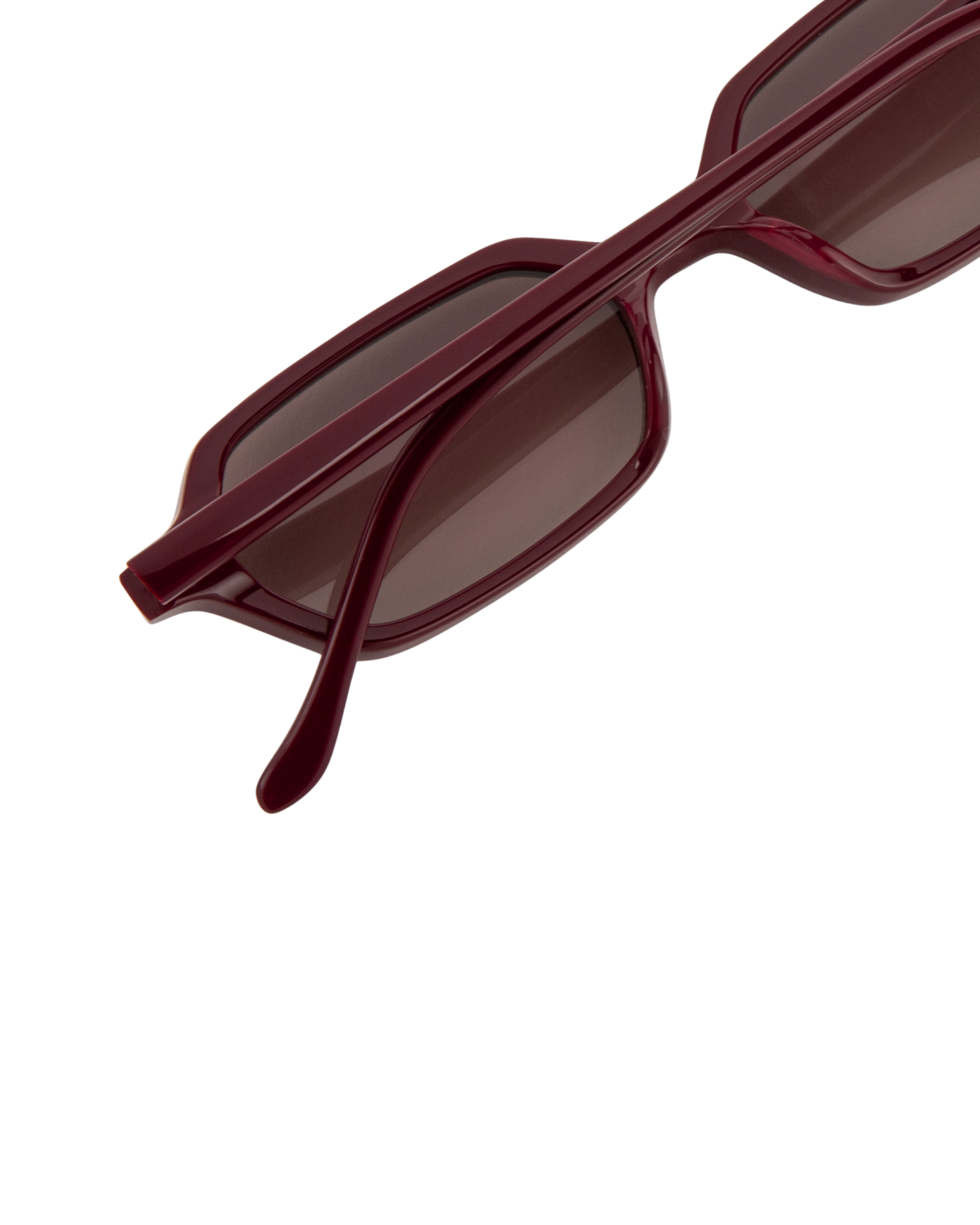 Sara - Burgundy Sunglasses