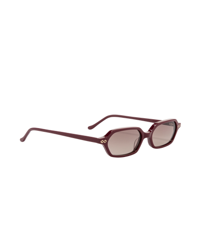 Sara - Burgundy Sunglasses