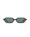 Sara - Green on Tortoise Sunglasses