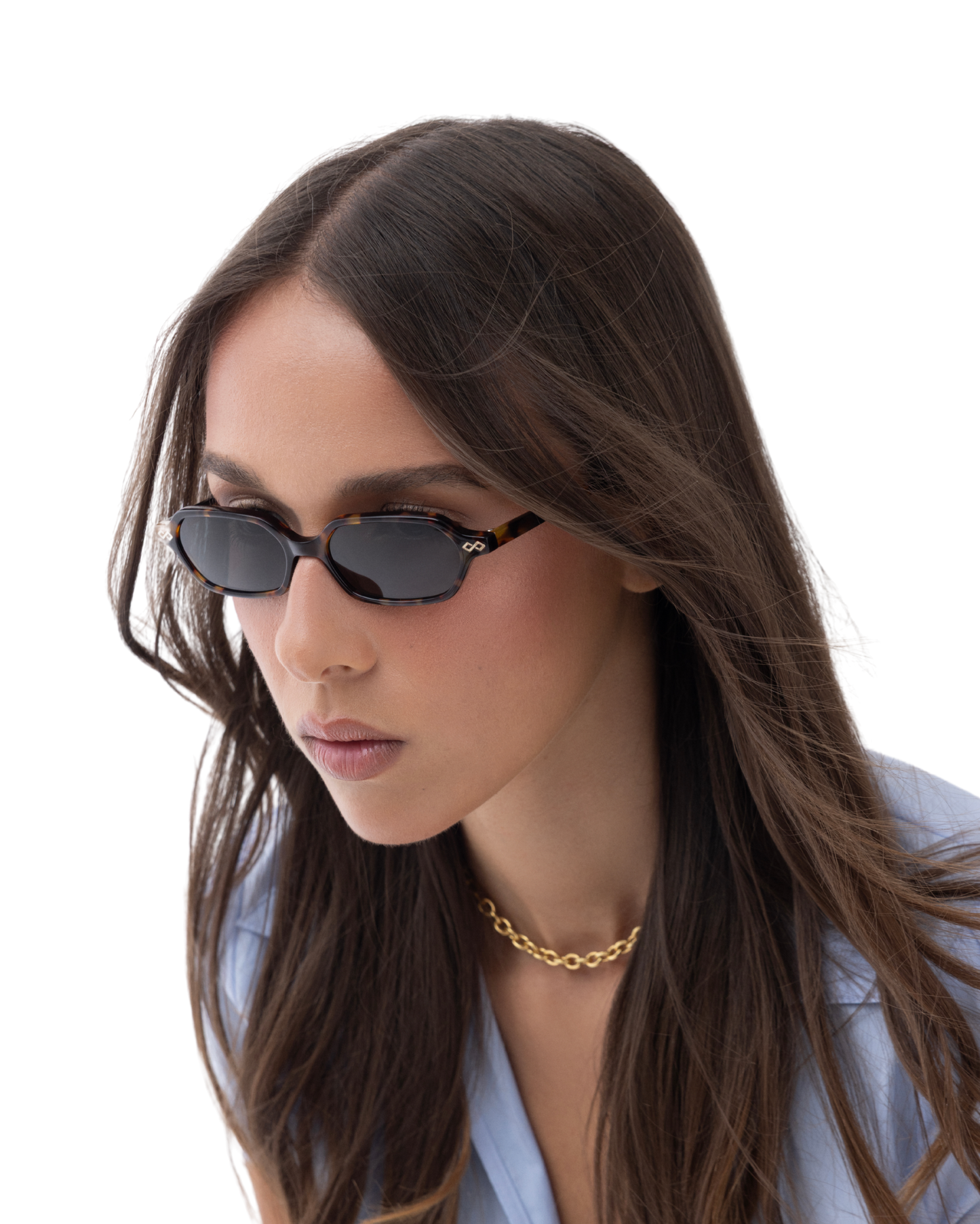 Sara - Green on Tortoise Sunglasses