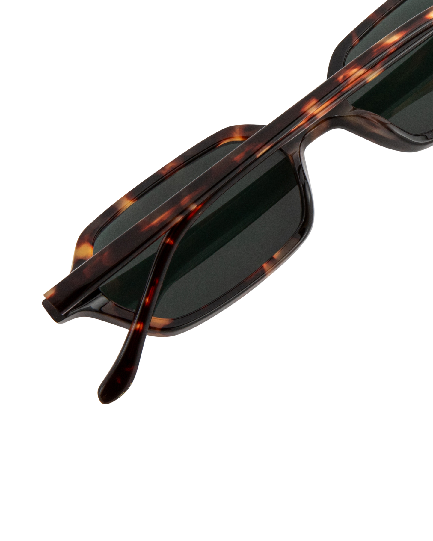 Sara - Green on Tortoise Sunglasses