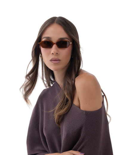 Sara - Honey Tortoise Sunglasses