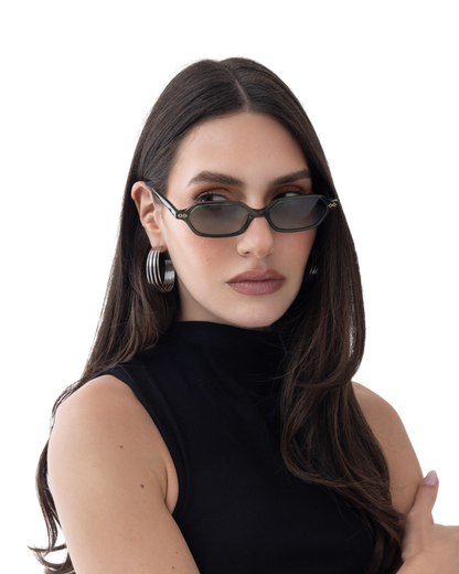 Sara - Olive Sunglasses