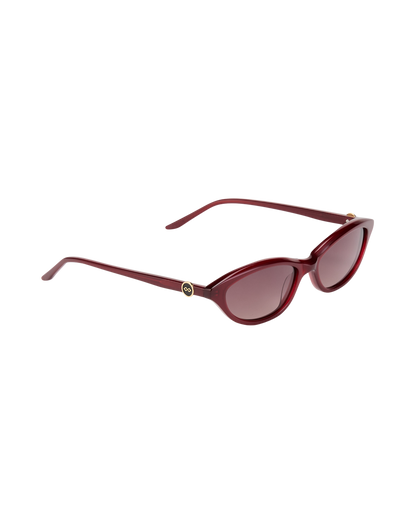 Serene - Burgundy Sunglasses