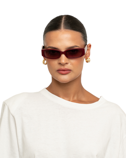 Tala - Burgundy Sunglasses
