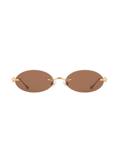 Vicky - Brown Sunglasses