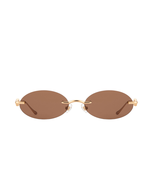 Vicky - Brown Sunglasses