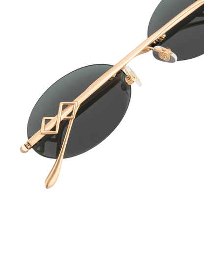 Vicky - Olive Sunglasses
