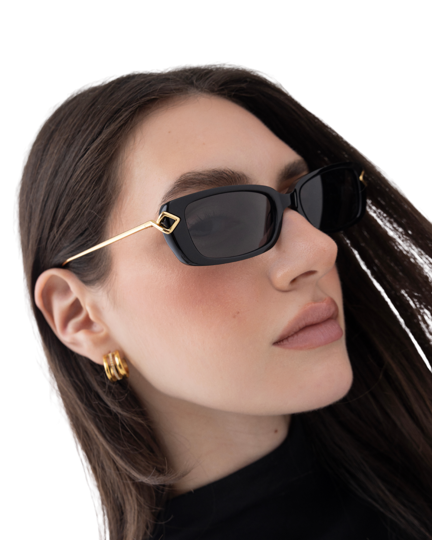 Zina - Black Sunglasses