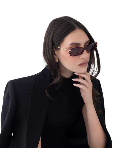 Zina - Cherry Tortoise Sunglasses
