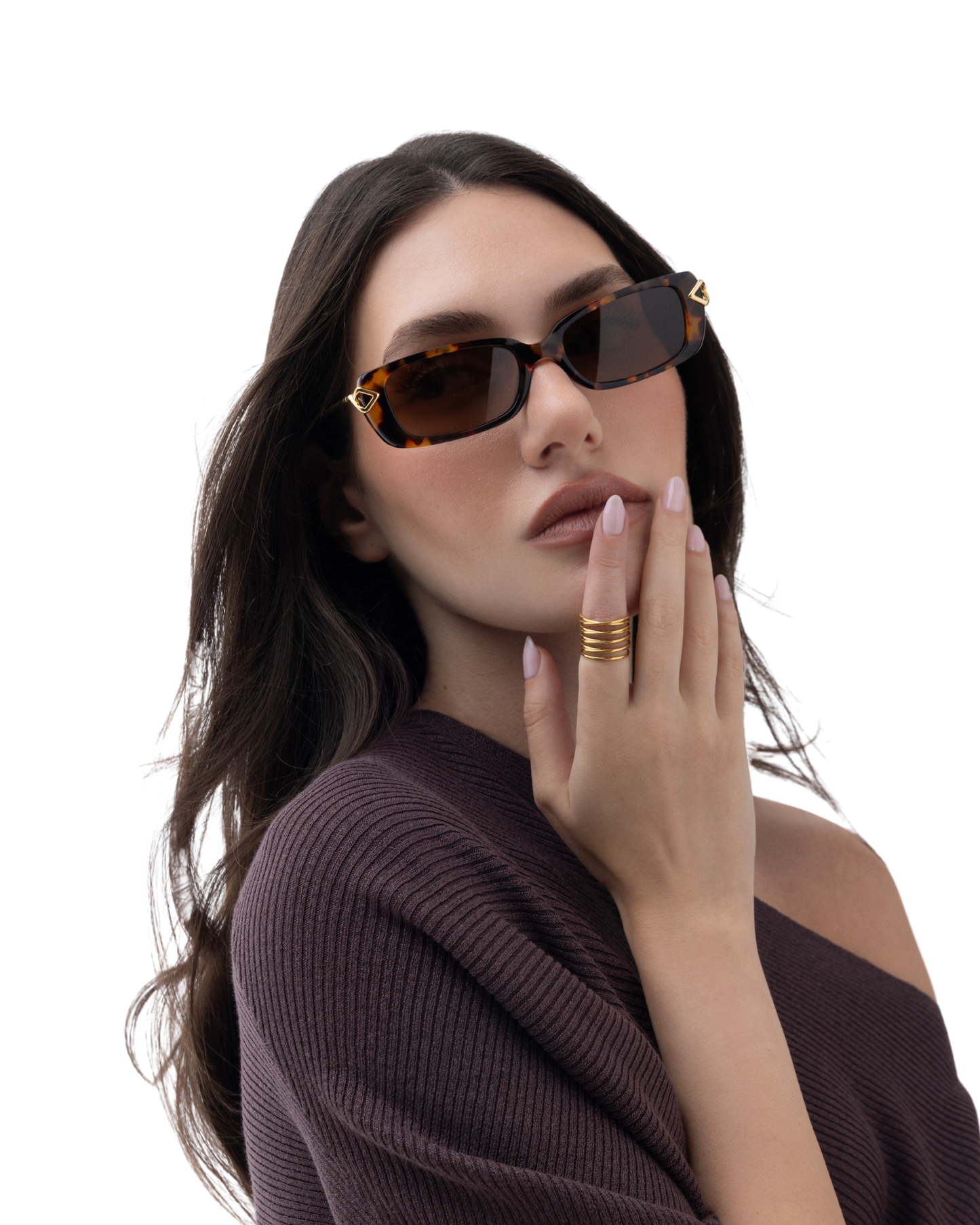 Zina - Tortoise Sunglasses