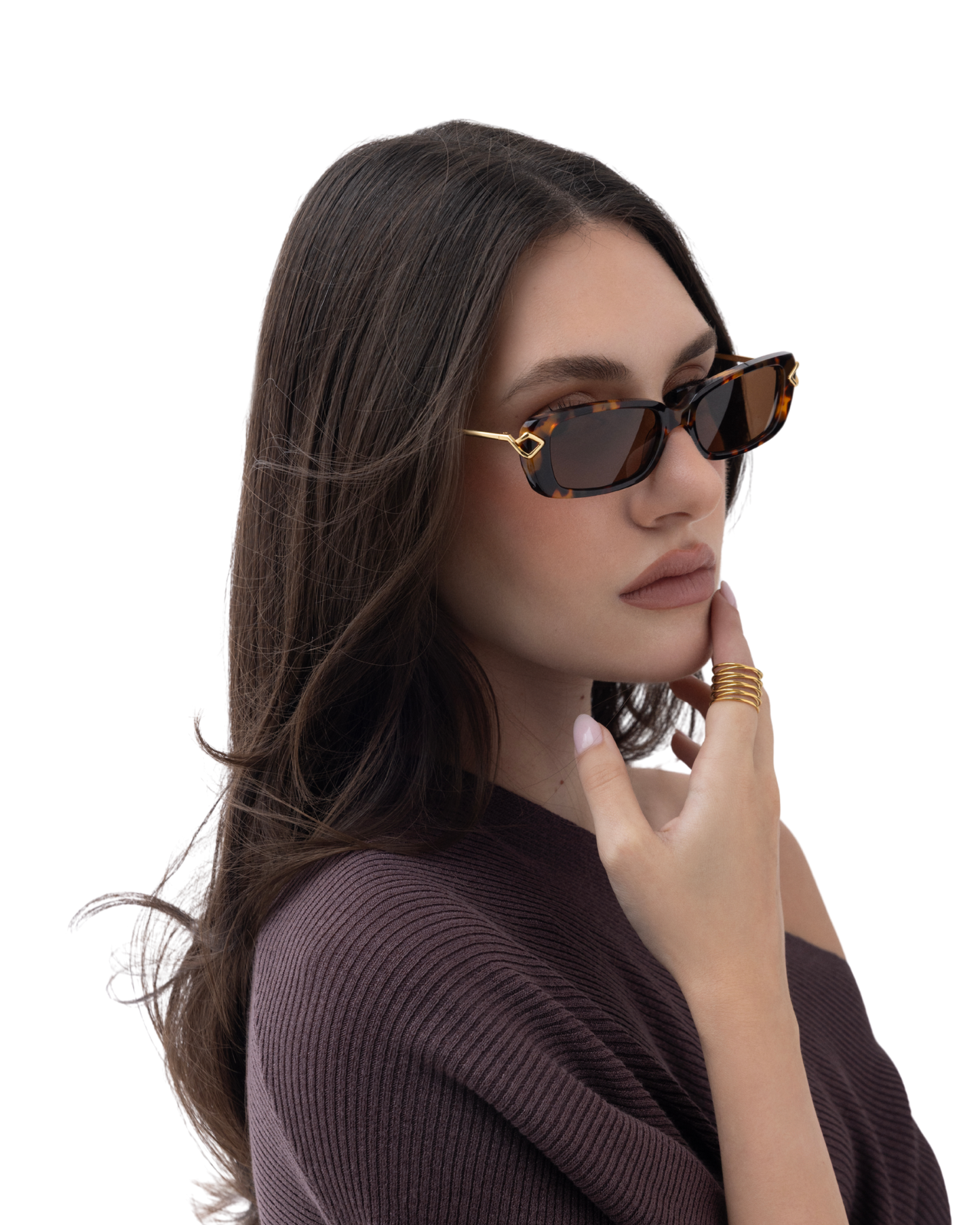 Zina - Tortoise Sunglasses