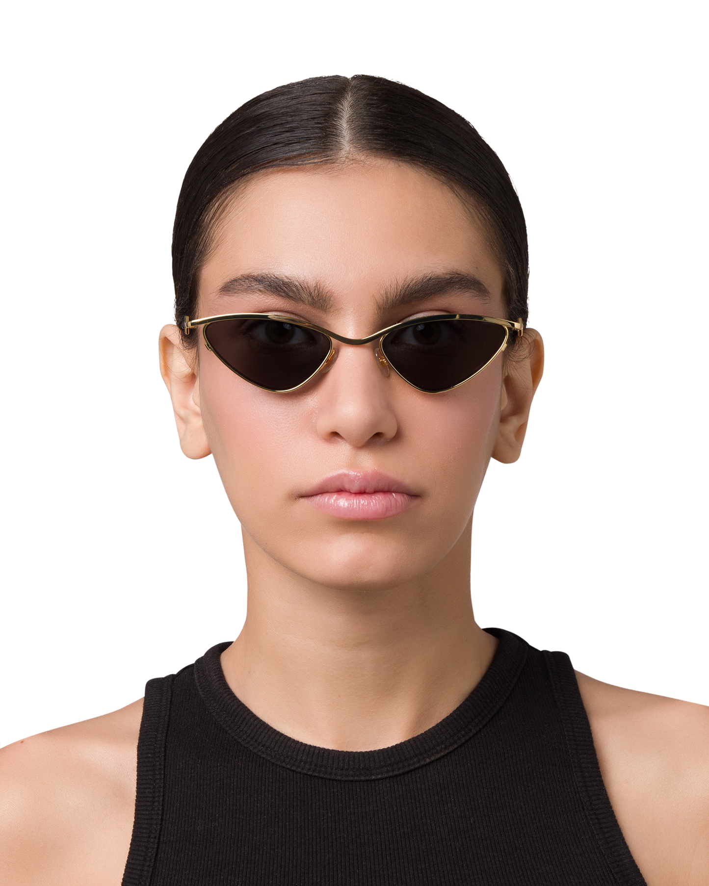 Zoe - Gold Sunglasses
