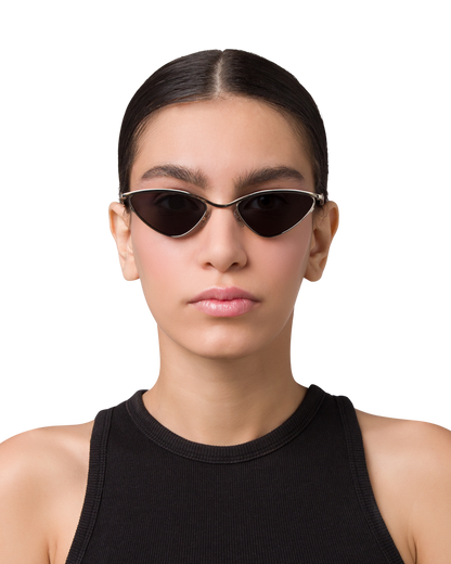 Zoe - Silver Sunglasses