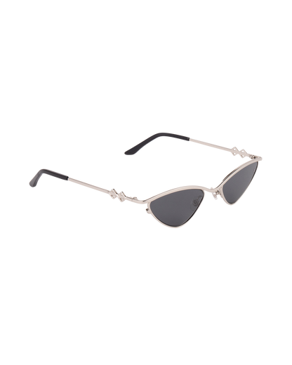 Zoe - Silver Sunglasses