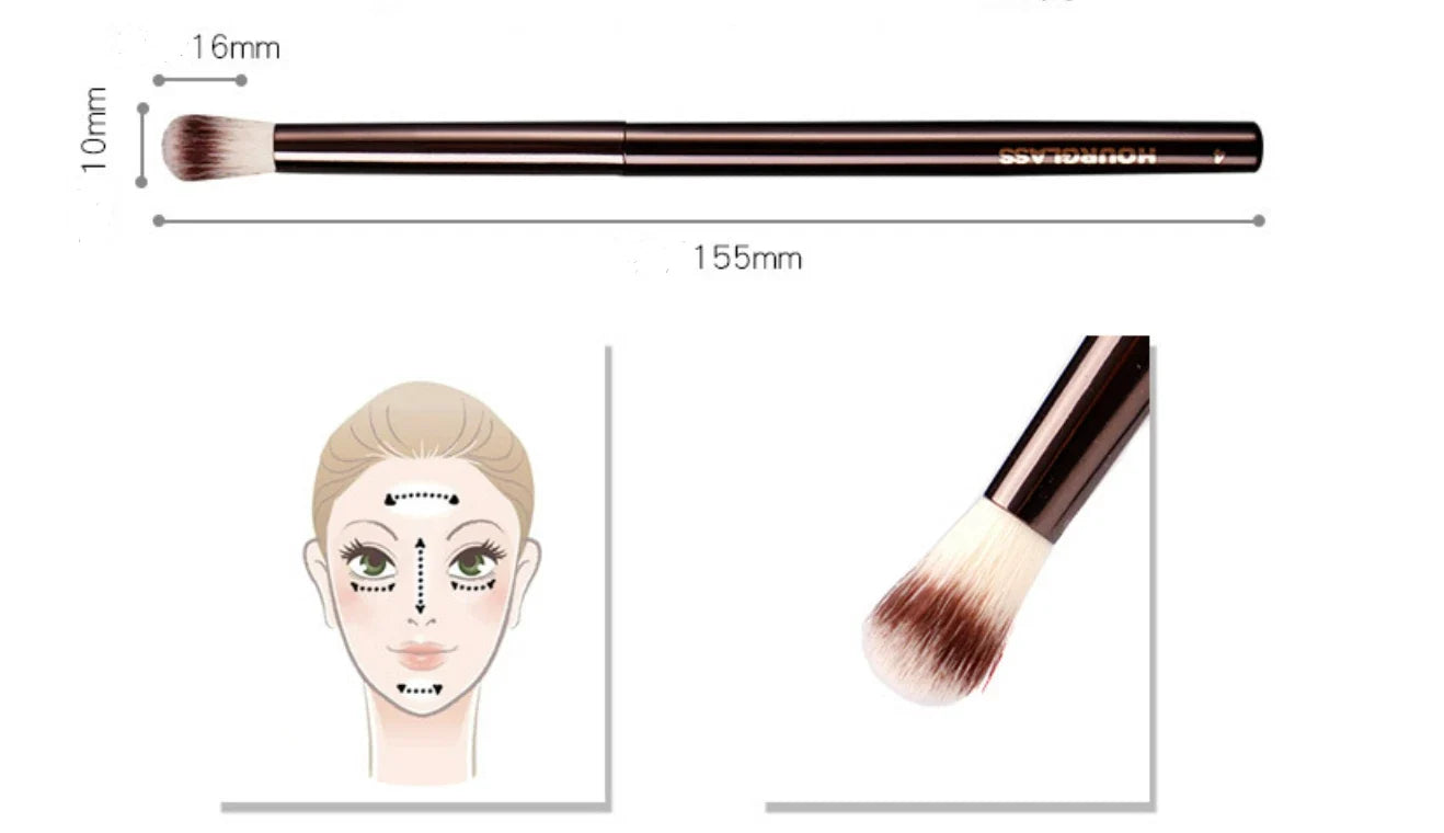 Hourglass Nº 4 Crease Brush – Karıştırma Fırçası